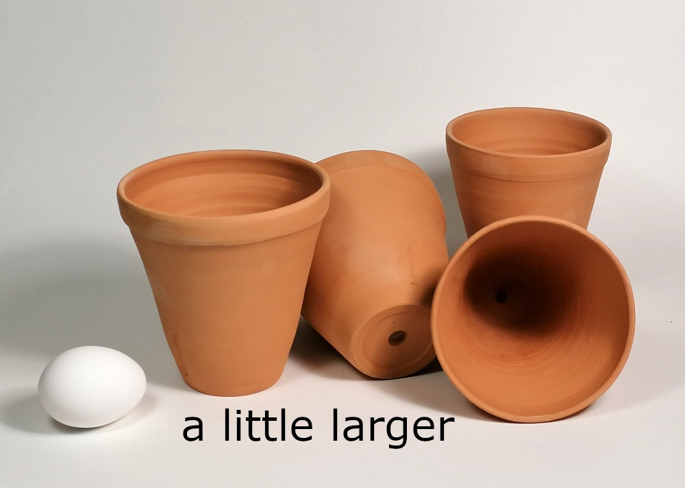 Lakeshore Clay Flowerpots